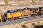 UP 5401 (AC45CCTE) at Bena CA. 12/22/2011